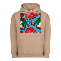 Pigment Burro christmas clothes seamless pattern Urban Hoodie - BundleAndBundleShop