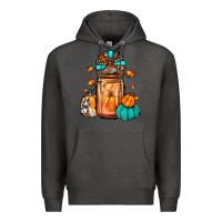 Charcoal Heather thanksgiving coffee Premium Hoodie - JahusDesignShop