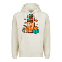 Oatmeal Heather thanksgiving coffee Premium Hoodie - JahusDesignShop