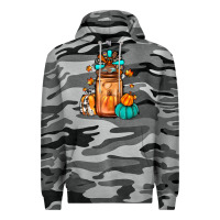 Slate Camo thanksgiving coffee Premium Hoodie - JahusDesignShop