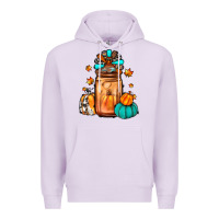 Lilac thanksgiving coffee Premium Hoodie - JahusDesignShop
