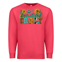 Cardinal beautiful crazy Premium Sweatshirt - texasbilliewilder