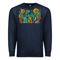 Navy beautiful crazy Premium Sweatshirt - texasbilliewilder