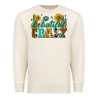 Sandshell beautiful crazy Premium Sweatshirt - texasbilliewilder