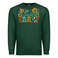 Sports Green beautiful crazy Premium Sweatshirt - texasbilliewilder