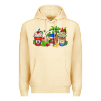 Pina Colada dominican republic coffee cups Premium Hoodie - AdoDesignShop