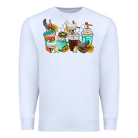 White chicken coffee cups Premium Sweatshirt - texasbilliewilder