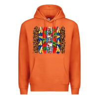 Carrot dominican republic brushstrokes Premium Hoodie - AdoDesignShop