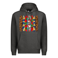 Charcoal Heather dominican republic brushstrokes Premium Hoodie - AdoDesignShop