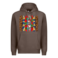 Coffee dominican republic brushstrokes Premium Hoodie - AdoDesignShop