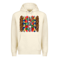 Sandshell dominican republic brushstrokes Premium Hoodie - AdoDesignShop