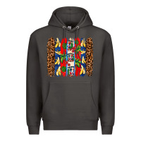 Smoke dominican republic brushstrokes Premium Hoodie - AdoDesignShop