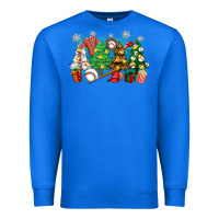 True Royal christmas trees with baseball Premium Sweatshirt - Zillion Design Studio