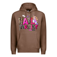 Chestnut nail artist Premium Hoodie - AdoDesignShop