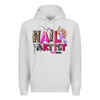 Dove Grey nail artist Premium Hoodie - AdoDesignShop