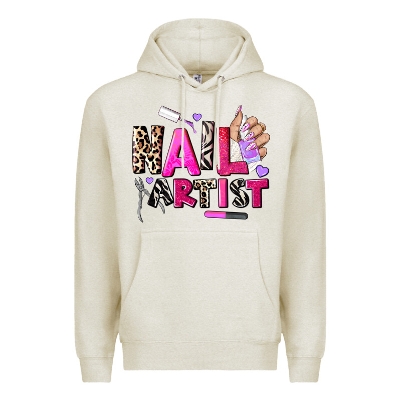 Nail Artist Premium Hoodie by AdoDesignShop | Teevron