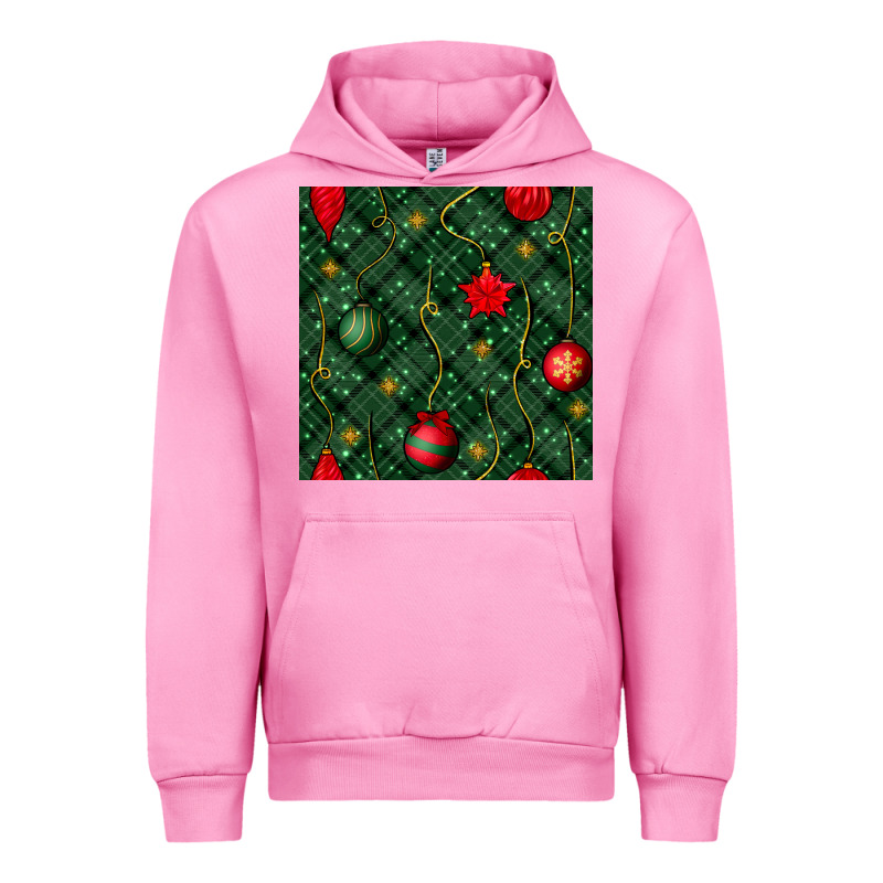 Christmas Ornaments Seamless  Pattern Urban Hoodie by BundleAndBundleShop | Teevron