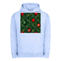 Pigment Grape Ice christmas ornaments seamless  pattern Urban Hoodie - BundleAndBundleShop
