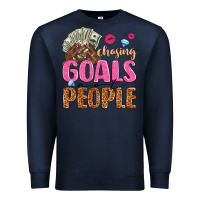 Navy chasing goals not people Premium Sweatshirt - texasbilliewilder