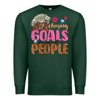 Sports Green chasing goals not people Premium Sweatshirt - texasbilliewilder