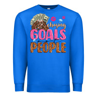 True Royal chasing goals not people Premium Sweatshirt - texasbilliewilder