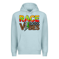 Blue Mist race vibes Premium Hoodie - AdoDesignShop