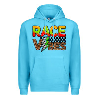 Ocean Blue race vibes Premium Hoodie - AdoDesignShop