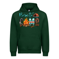 Forest Green born to camp Urban Hoodie - JahusDesignShop