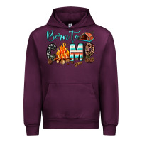Mauve Wine born to camp Urban Hoodie - JahusDesignShop