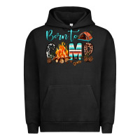 Pigment Black born to camp Urban Hoodie - JahusDesignShop