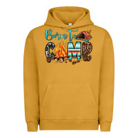 Pigment Peanut Butter born to camp Urban Hoodie - JahusDesignShop