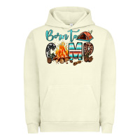 Pigment Pistachio born to camp Urban Hoodie - JahusDesignShop