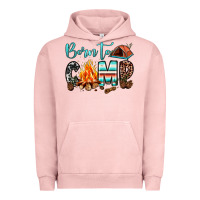 Pigment Salmon born to camp Urban Hoodie - JahusDesignShop