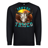 Black cant be tamed Premium Sweatshirt - texasbilliewilder