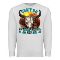 Dove Grey cant be tamed Premium Sweatshirt - texasbilliewilder