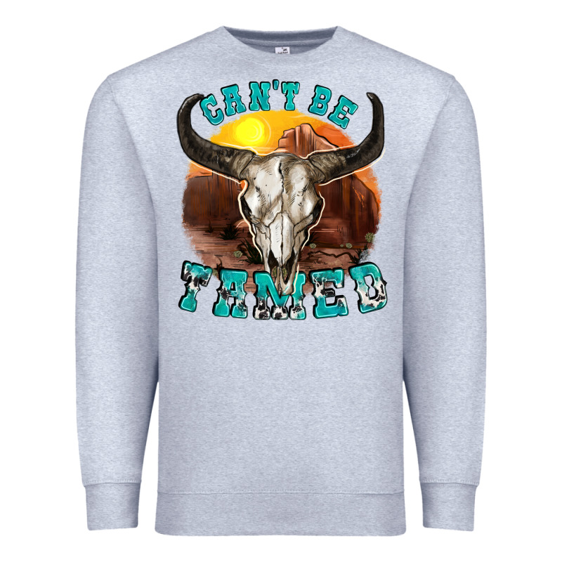 Cant Be Tamed Premium Sweatshirt by texasbilliewilder | Teevron