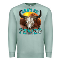 Seafoam cant be tamed Premium Sweatshirt - texasbilliewilder