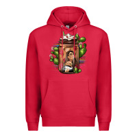 Cardinal mexican coffee cup cactus Premium Hoodie - JahusDesignShop