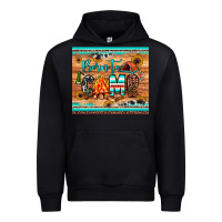 Black born to camp Urban Hoodie - JahusDesignShop