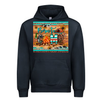 Navy born to camp Urban Hoodie - JahusDesignShop