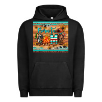 Pigment Black born to camp Urban Hoodie - JahusDesignShop