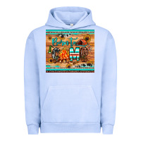 Pigment Grape Ice born to camp Urban Hoodie - JahusDesignShop