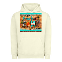 Pigment Pistachio born to camp Urban Hoodie - JahusDesignShop