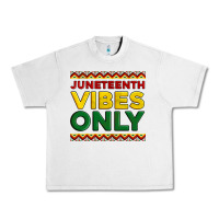 Juneteenth Vibes Only Urban Heavy Tee | Teevron
