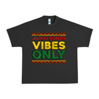 Pigment Black juneteenth vibes only Urban Heavy Tee - Artiststas