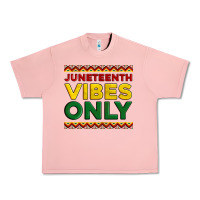 Salmon juneteenth vibes only Urban Heavy Tee - Artiststas