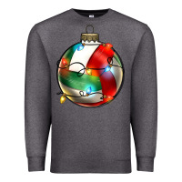 Charcoal Heather christmas  volleyball Premium Sweatshirt - Zillion Design Studio