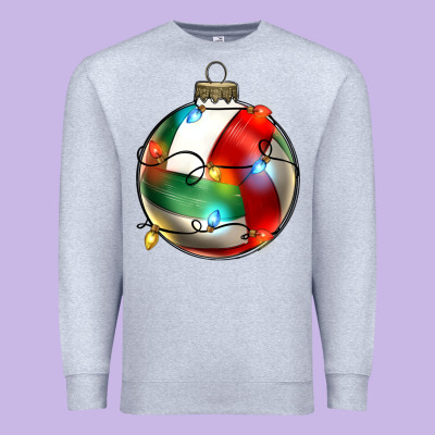 Christmas  Volleyball Premium Sweatshirt Designed By Zillion Design Studio