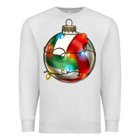Oatmeal Heather christmas  volleyball Premium Sweatshirt - Zillion Design Studio