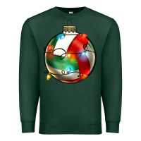 Sports Green christmas  volleyball Premium Sweatshirt - Zillion Design Studio